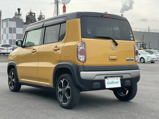 スズキ ハスラー G 新潟県 2016(平28)年 10.3万km アクティブイエロー/ブラック2トーンルーフ Kenwoodナビ(MDV-L503)/　 CV/DVD/USB/フルセグTV/バックカメラ/スマートキー/プッシュスタート/衝突防止装置/運転席・助手席シートヒーター/Kenwoodドライブレコーダー/ETC/純正フロアマット/純正ドアバイザー/15インチアルミホイール(WILD CRUSING)/サマータイヤ(24年43週)