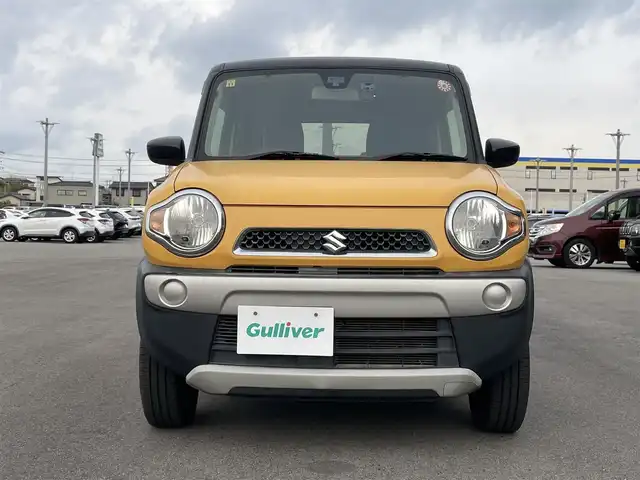 スズキ ハスラー G 新潟県 2016(平28)年 10.3万km アクティブイエロー/ブラック2トーンルーフ Kenwoodナビ(MDV-L503)/　 CV/DVD/USB/フルセグTV/バックカメラ/スマートキー/プッシュスタート/衝突防止装置/運転席・助手席シートヒーター/Kenwoodドライブレコーダー/ETC/純正フロアマット/純正ドアバイザー/15インチアルミホイール(WILD CRUSING)/サマータイヤ(24年43週)