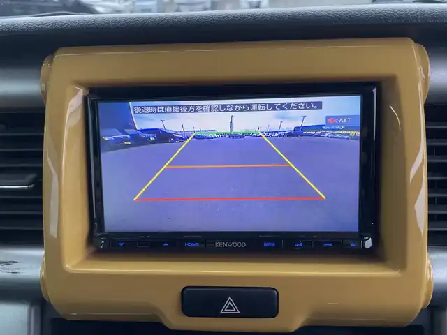 スズキ ハスラー G 新潟県 2016(平28)年 10.3万km アクティブイエロー/ブラック2トーンルーフ Kenwoodナビ(MDV-L503)/　 CV/DVD/USB/フルセグTV/バックカメラ/スマートキー/プッシュスタート/衝突防止装置/運転席・助手席シートヒーター/Kenwoodドライブレコーダー/ETC/純正フロアマット/純正ドアバイザー/15インチアルミホイール(WILD CRUSING)/サマータイヤ(24年43週)