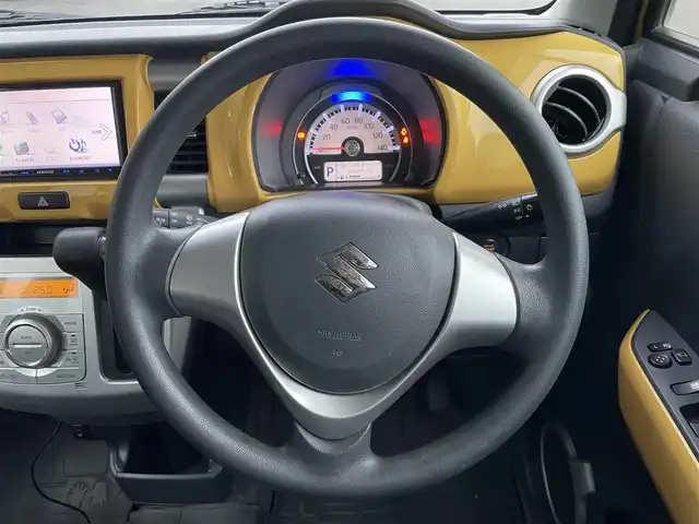 スズキ ハスラー G 新潟県 2016(平28)年 10.3万km アクティブイエロー/ブラック2トーンルーフ Kenwoodナビ(MDV-L503)/　 CV/DVD/USB/フルセグTV/バックカメラ/スマートキー/プッシュスタート/衝突防止装置/運転席・助手席シートヒーター/Kenwoodドライブレコーダー/ETC/純正フロアマット/純正ドアバイザー/15インチアルミホイール(WILD CRUSING)/サマータイヤ(24年43週)