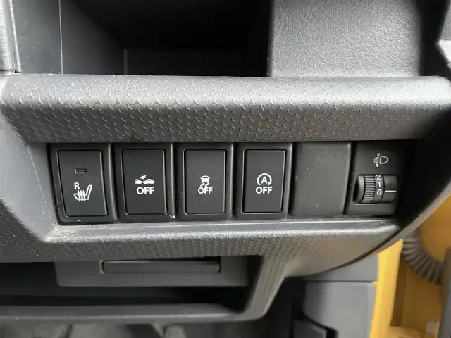 スズキ ハスラー G 新潟県 2016(平28)年 10.3万km アクティブイエロー/ブラック2トーンルーフ Kenwoodナビ(MDV-L503)/　 CV/DVD/USB/フルセグTV/バックカメラ/スマートキー/プッシュスタート/衝突防止装置/運転席・助手席シートヒーター/Kenwoodドライブレコーダー/ETC/純正フロアマット/純正ドアバイザー/15インチアルミホイール(WILD CRUSING)/サマータイヤ(24年43週)