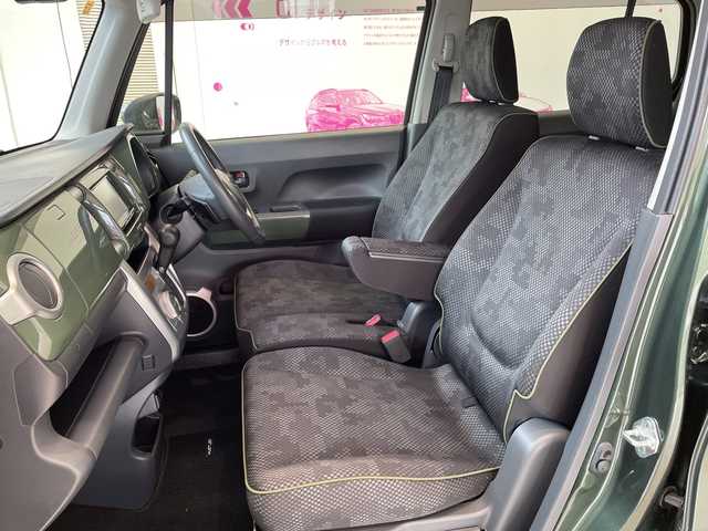 スズキ ハスラー J ターボ 埼玉県 2018(平30)年 3.5万km クールカーキPM レーダーブレーキサポート/社外メモリーナビ/　　CD/DVD/ワンセグ/クルーズコントロール/HIDオートライト/前席シートヒーター/純正15インチアルミホイール/パドルシフト/社外ETC