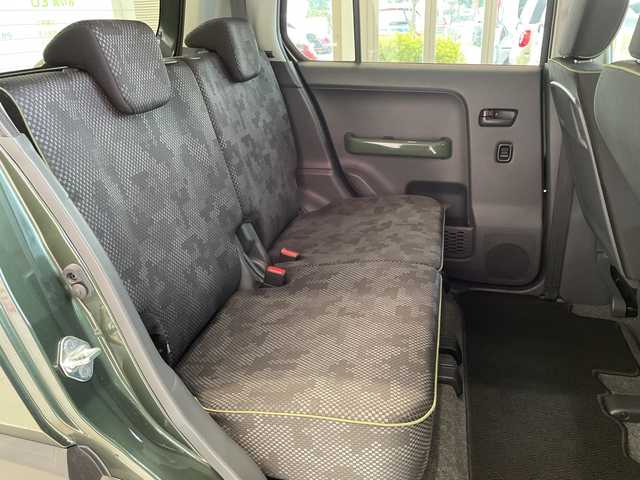 スズキ ハスラー J ターボ 埼玉県 2018(平30)年 3.5万km クールカーキPM レーダーブレーキサポート/社外メモリーナビ/　　CD/DVD/ワンセグ/クルーズコントロール/HIDオートライト/前席シートヒーター/純正15インチアルミホイール/パドルシフト/社外ETC