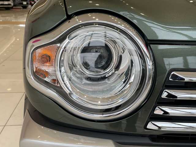 スズキ ハスラー J ターボ 埼玉県 2018(平30)年 3.5万km クールカーキPM レーダーブレーキサポート/社外メモリーナビ/　　CD/DVD/ワンセグ/クルーズコントロール/HIDオートライト/前席シートヒーター/純正15インチアルミホイール/パドルシフト/社外ETC