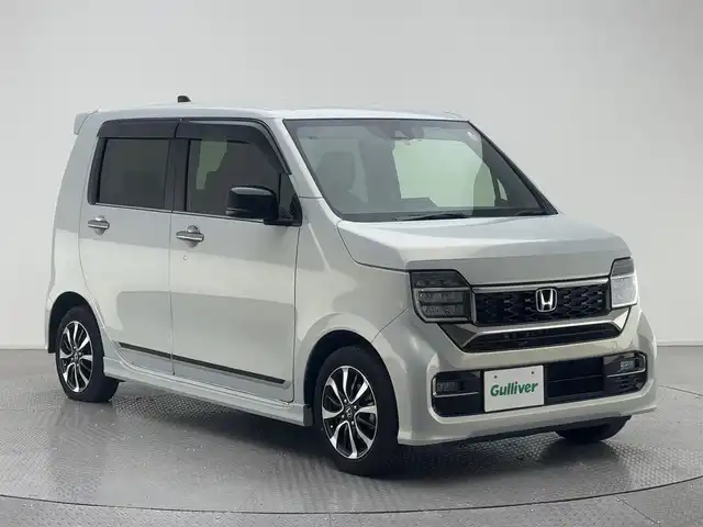 ホンダ Ｎ ＷＧＮ カスタム L 兵庫県 2022(令4)年 1.7万km プレミアムサンライトホワイトパール ホンダセンシング/レーンキープアシスト/アダクティブクルーズコントロール/プリクラッシュセーフティー/クリアランスソナー/横滑り防止装置/盗難防止装置/カーテンエアバッグ/後方コーナーセンサー/レザーシート/シートヒーター（D/N席）/純正エンジンスターター/LEDヘッドライト/LEDフォグランプ/オートライト/ヘッドライトレベライザー/純正14インチアルミホイール/純正フロアマット/ドアバイザー/スペアキー1本/スマートキー/バックカメラのみ有