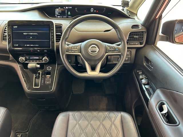 日産 セレナ ハイウェイスター G 埼玉県 2020(令2)年 3.6万km マルーンレッド エマージェンシーブレーキ　/プロパイロット　/純正フリップダウンモニター /純正10インチメモリナビ/　　CD/DVD/BT/フルセグ /アラウンドビューモニター /両側パワースライドドア /撥水シート /純正16インチアルミホイール/インテリジェントミラー/電子パーキング/ステアリングスイッチ /純正ETC