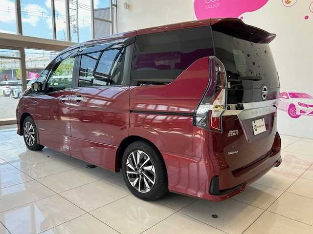 日産 セレナ ハイウェイスター G 埼玉県 2020(令2)年 3.6万km マルーンレッド エマージェンシーブレーキ　/プロパイロット　/純正フリップダウンモニター /純正10インチメモリナビ/　　CD/DVD/BT/フルセグ /アラウンドビューモニター /両側パワースライドドア /撥水シート /純正16インチアルミホイール/インテリジェントミラー/電子パーキング/ステアリングスイッチ /純正ETC