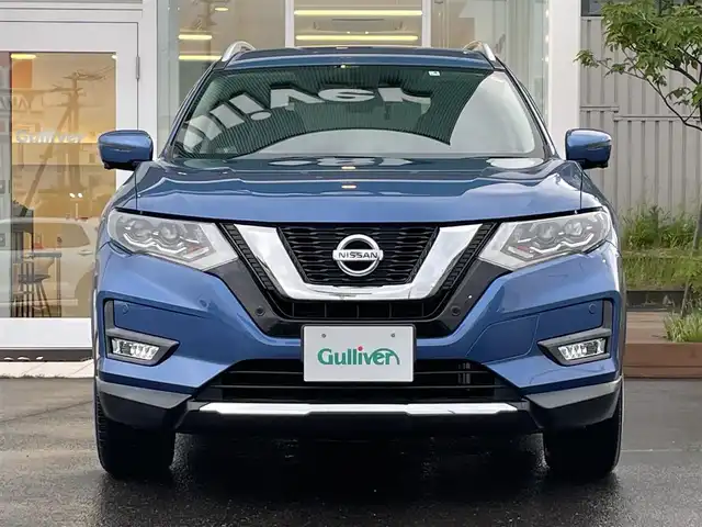 日産 エクストレイル 20Xi 道央・札幌 2019(平31)年 4.7万km シャイニングブルー ・４WD/・衝突軽減ブレーキ/・プロパイロット/・純正ナビ/　CD＆DVD＆BT＆TV/・全方位カメラ/・バックカメラ/・デジタルインナーミラー/・ブラインドスポットモニター/・パワーバックドア/・ダウンヒルアシスト/・オートエアコン/・オートライト/・コーナーセンサー/・レーンキープアシスト/・ミラーヒーター/・シートヒーター/・ビルトインETC/・電動格納ミラー/・プッシュスタート/・スマートキー/・前後ドライブレコーダー/・純正フロアマット/・ドアバイザー/・ウィンカーミラー/・フォグライト/・純正18インチAW/・LEDヘッドライト/・ルーフレール