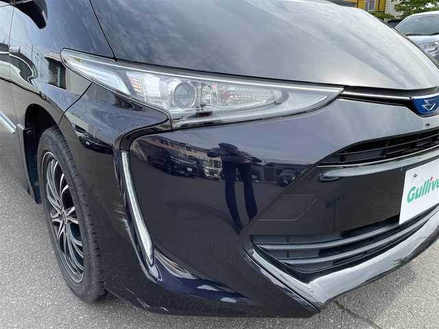トヨタ エスティマ ハイブリッド アエラス 道央・札幌 2017(平29)年 12.5万km スパークリングブラックパールクリスタルシャイン 登録時走行距離 124877km/　4　W　D　/寒冷地仕様/Toyota Safety Sense/・プリクラッシュセーフティ/・レーダークルーズコントロール/・レーンディバーチャーアラート/・オートマチックハイビーム/純正ディーラーOP9インチナビ/(AM/FM/CD/DVD/BT)/フルセグTV/バックカメラ/両側パワースライドドア/ビルトインETC/運転席パワーシート/前方ドライブレコーダー/ロクサーニAW装着/横滑り防止装置/LEDヘッドライト/純正フロアマット/ドアバイザー