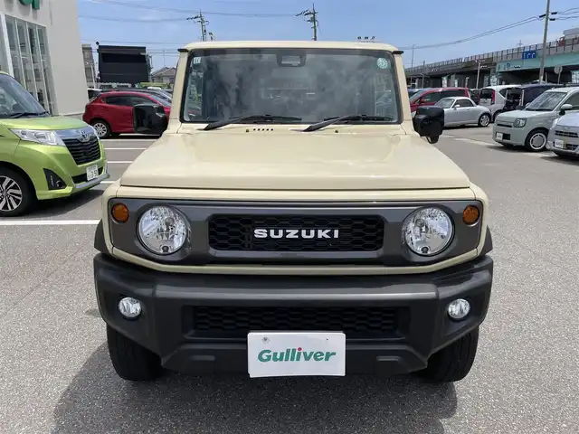 スズキ ジムニー シエラ JL 石川県 2019(令1)年 4.1万km シフォンアイボリーM 4WD/スズキセーフティサポート/オプショングリル/マッドフラップ/純正メモリーナビ/CD/DVD/フルセグTV/スマートキー/プッシュスタート/シートヒーター/電動ミラー/純正アルミホイール/ビルトインETC