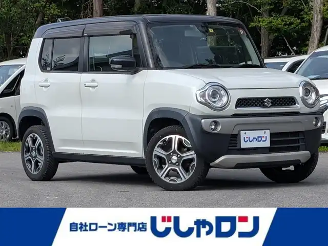 スズキ ハスラー X ターボ 栃木県 2014(平26)年 11.3万km パールホワイト/ブラック2トーンルーフ (株)IDOMが運営する【じしゃロン宇都宮店】の自社ローン対象車両になります。こちらは現金またはオートローンご利用時の価格です。自社ローンご希望の方は別途その旨お申付け下さい/社外ナビ/衝突軽減システム/シートヒーター/プッシュスタート/スマートキー/アイドリングストップ/HIDヘッドライト/ドアバイザー/ドアミラーウインカー