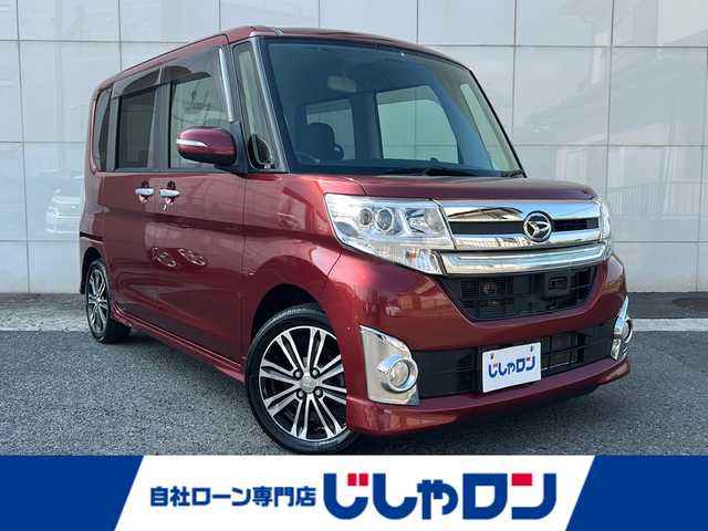 ダイハツ タント カスタム RS SA 埼玉県 2014(平26)年 7.6万km ファイアークォーツレッドM (株)IDOMが運営する【じしゃロン熊谷店】の自社ローン専用車両になりますこちらは現金またはオートローンご利用時の価格です。自社ローンご希望の方は別途その旨お申付け下さい/純正SDナビ/（CD/DVD/ワンセグ/USB/AUX/BT）/ETC/バックカメラ/両側パワースライドドア/ステアリングスイッチ/純正フロアマット/スマートキー/LEDライト/純正15インチAW/フルフラットシート/ベンチシート/横滑り防止装置/盗難防止装置/衝突軽減システム/オートライト