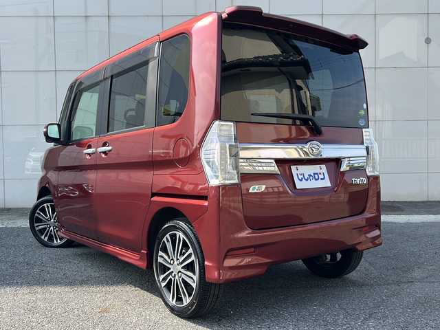 ダイハツ タント カスタム RS SA 埼玉県 2014(平26)年 7.6万km ファイアークォーツレッドM (株)IDOMが運営する【じしゃロン熊谷店】の自社ローン専用車両になりますこちらは現金またはオートローンご利用時の価格です。自社ローンご希望の方は別途その旨お申付け下さい/純正SDナビ/（CD/DVD/ワンセグ/USB/AUX/BT）/ETC/バックカメラ/両側パワースライドドア/ステアリングスイッチ/純正フロアマット/スマートキー/LEDライト/純正15インチAW/フルフラットシート/ベンチシート/横滑り防止装置/盗難防止装置/衝突軽減システム/オートライト
