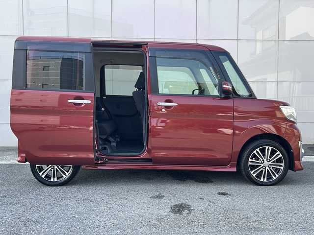 ダイハツ タント カスタム RS SA 埼玉県 2014(平26)年 7.6万km ファイアークォーツレッドM (株)IDOMが運営する【じしゃロン熊谷店】の自社ローン専用車両になりますこちらは現金またはオートローンご利用時の価格です。自社ローンご希望の方は別途その旨お申付け下さい/純正SDナビ/（CD/DVD/ワンセグ/USB/AUX/BT）/ETC/バックカメラ/両側パワースライドドア/ステアリングスイッチ/純正フロアマット/スマートキー/LEDライト/純正15インチAW/フルフラットシート/ベンチシート/横滑り防止装置/盗難防止装置/衝突軽減システム/オートライト