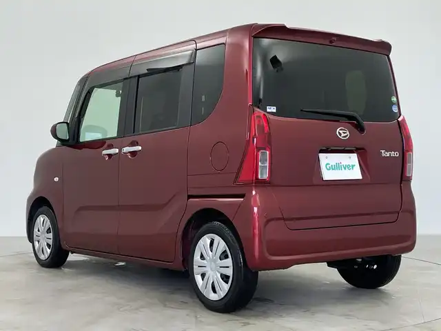 ダイハツ タント X セレクション 鹿児島県 2020(令2)年 3万km ファイアークォーツレッドM 純正ナビ　/（フルセグ/Bluetooth/AM/FM）/ナビ連動前後ドライブレコーダー　/ビルドインＥＴＣ　/両側パワースライドドア　/オートマチックハイビーム　/レーンキープアシスト/前席シートヒーター　/スマートアシストIII　/バックカメラ　/シートバックテーブル　/ドアバイザー/後席サンシェード/ステアリングリモコン/オートライト/プッシュスタートボタン/スペアキー1本/保証書/取扱説明書