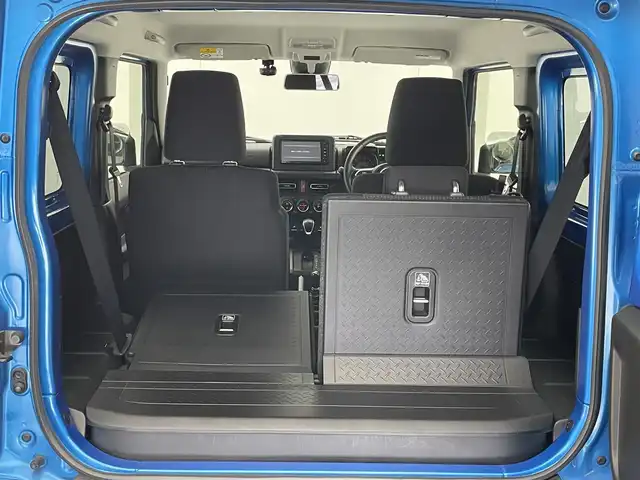 スズキ ジムニー XC 愛知県 2018(平30)年 0.6万km ブリスクブルーメタリック/ブラック2トーンルーフ 社外ナビ　シートヒーター　ドラレコ　禁煙車　デュアルブレーキサポート　ダウンヒルアシスト　ＬＥＤオートライト　バックカメラ　プッシュスタート　スマートキー　クルーズコントロール　レーンキープ　衝突軽減