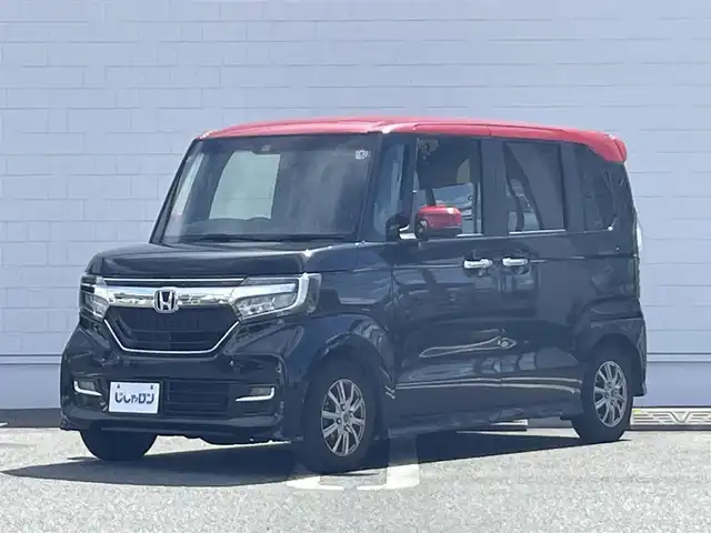 ホンダ Ｎ ＢＯＸ 2トン カスタム G L ホンダセンシング 熊本県 2018(平30)年 8.1万km クリスタルブラックパール (株)IDOMが運営する【じしゃロン熊本店】の自社ローン専用車両になりますこちらは現金またはオートローンご利用時の価格です。自社ローンご希望の方は別途その旨お申付け下さい/社外ナビ（フルセグ　ＣＤ　ＢＴ）　/バックカメラ　/ビルトインＥＴＣ　/片側パワースライドドア　/クルーズコントローラー　/ドライブレコーダー　/Ｗ＋サイドエアバッグ　/カーテンエアバッグ　/プッシュスタート