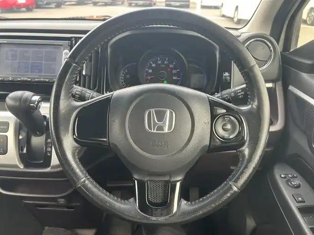 ホンダ Ｎ ＷＧＮ カスタム G Aパッケージ 岡山県 2014(平26)年 4.9万km プレミアムホワイトパール 登録時走行距離48870km/純正ナビ/地デジTV(AM.FM.CD.DVD.TV.BT)/衝突軽減ブレーキ/クルーズコントロール/横滑り防止装置/オートライト/アイドリングストップ/14インチ純正AW/純正フロアマット/プッシュスタート/スマートキー