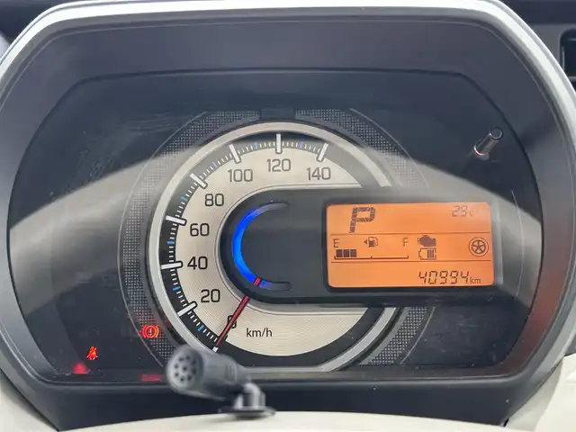 スズキ スペーシア HYBRID X 島根県 2018(平30)年 4.1万km シフォンアイボリーM 登録時走行距離40993km/取扱説明書【車両/ナビ】/保証書/4WD/純正8インチナビ【CD/DVD/Bluetooth】/フルセグテレビ/全周囲カメラ/両側パワースライドドア/衝突軽減ブレーキ/プッシュスタート/スマートキー(スペアスマート×1)/レーンキープアシスト/LEDヘッドライト/オートライト/フォグランプ/コーナーセンサー/前席シートヒーター/ドライブレコーダー/ETC/純正14インチアルミ