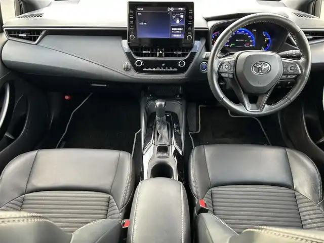 トヨタ カローラツーリング ハイブリッド ダブルバイビー 群馬県 2021(令3)年 2.8万km ブラックマイカ/ホワイトパールクリスタルシャイン 2トーン ４WD/ワンオーナー/メモリナビ/Bluetooth/バックカメラ/コーナーセンサー/クルーズコントロール/シートヒーター/ハンドルヒーター/ETC2.0/純正17インチアルミホイール