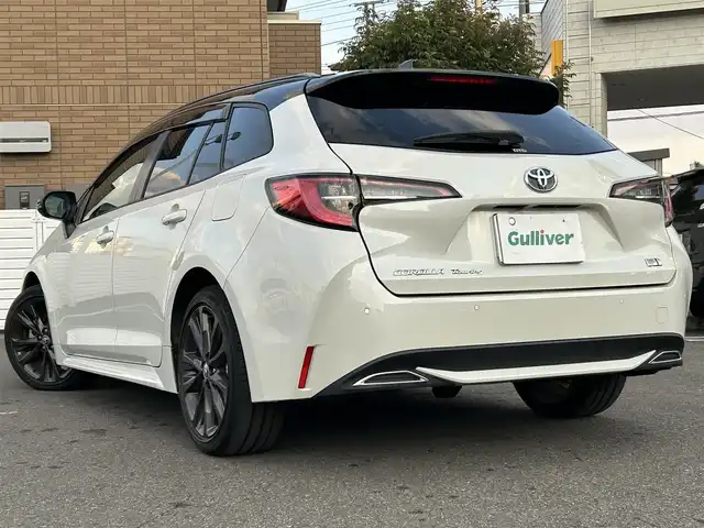 トヨタ カローラツーリング ハイブリッド ダブルバイビー 群馬県 2021(令3)年 2.8万km ブラックマイカ/ホワイトパールクリスタルシャイン 2トーン ４WD/ワンオーナー/メモリナビ/Bluetooth/バックカメラ/コーナーセンサー/クルーズコントロール/シートヒーター/ハンドルヒーター/ETC2.0/純正17インチアルミホイール