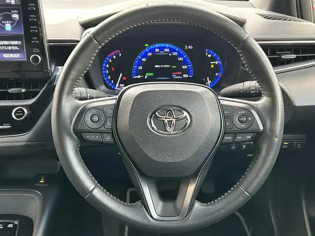 トヨタ カローラツーリング ハイブリッド ダブルバイビー 群馬県 2021(令3)年 2.8万km ブラックマイカ/ホワイトパールクリスタルシャイン 2トーン ４WD/ワンオーナー/メモリナビ/Bluetooth/バックカメラ/コーナーセンサー/クルーズコントロール/シートヒーター/ハンドルヒーター/ETC2.0/純正17インチアルミホイール