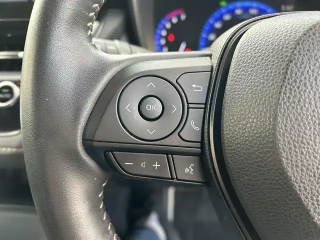 トヨタ カローラツーリング ハイブリッド ダブルバイビー 群馬県 2021(令3)年 2.8万km ブラックマイカ/ホワイトパールクリスタルシャイン 2トーン ４WD/ワンオーナー/メモリナビ/Bluetooth/バックカメラ/コーナーセンサー/クルーズコントロール/シートヒーター/ハンドルヒーター/ETC2.0/純正17インチアルミホイール