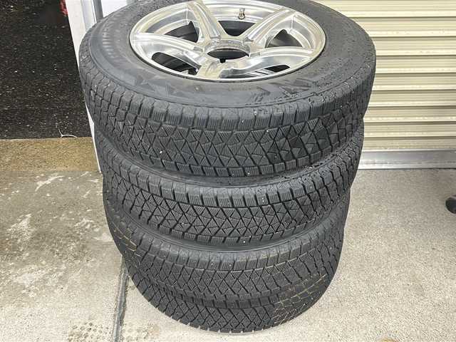 スズキ ジムニー XG 新潟県 2015(平27)年 5.2万km ノクターンブルーパール 4WD/CD/AUX/ETC/ドライブレコーダー/リモコンキー /社外16インチアルミホイール/社外16インチAW冬タイヤ車載