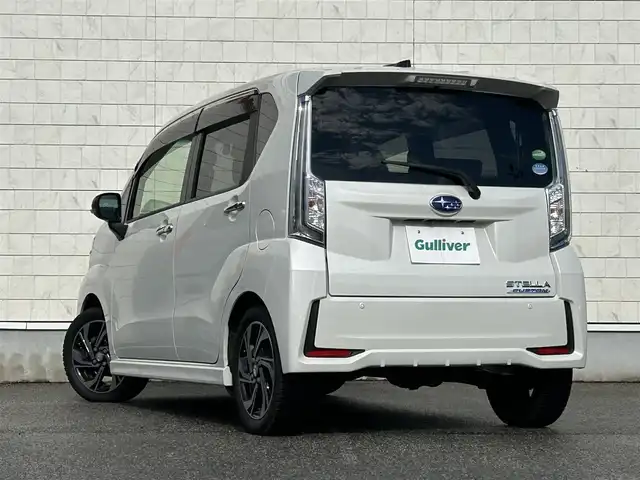 スバル ステラ カスタム RS スマートアシスト 富山県 2019(令1)年 3.5万km パールホワイトⅢ ナビ/フルセグTV/Bluetooth/バックカメラ/純正AW15インチ/スマートキー/ETC/LEDヘッドライト/シートヒーター/横滑り防止装置/衝突軽減ブレーキ/オートハイビーム