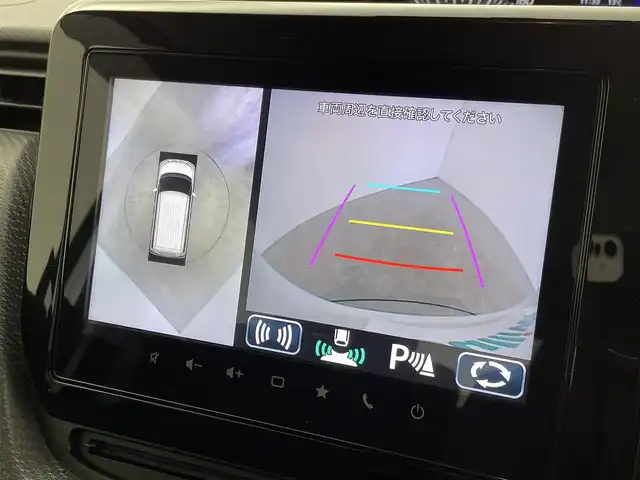 スズキ ソリオ バンディット HV MV 群馬県 2022(令4)年 0.6万km ピュアホワイトP 純正９インチナビ　全方位モニター　両側パワースライドドア　レーダークルーズコントロール　ハイビームアシスト　シートヒーター　純正１５インチＡＷ　ステアリングリモコン　ヘッドアップディスプレイ　禁煙車