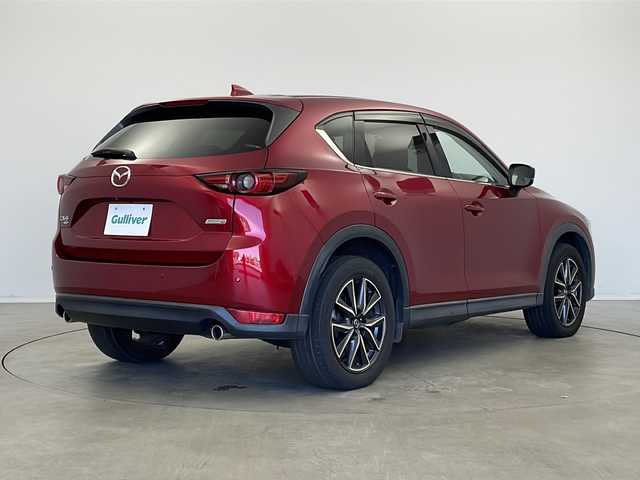 マツダ ＣＸ－５ XD Lパッケージ 新潟県 2018(平30)年 4.6万km ソウルレッドクリスタルM 純正8インチナビ　CD・DVD・Bluetooth/BOSEスピーカー/車線逸脱警報/全方位カメラ/パワーバックドア/前席両側シートヒーター/パーキングセンサー/純正アルミ19インチ/HUD