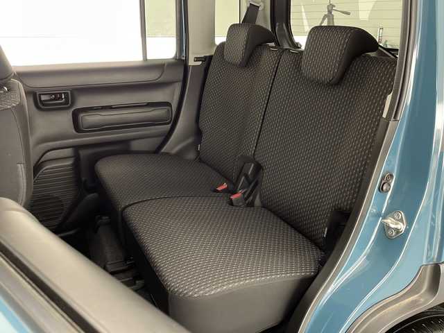 スズキ ハスラー HYBRID G 宮崎県 2021(令3)年 2.7万km デニムブルー ガンメタリック 2トーン 禁煙車/衝突被害軽減ブレーキ/社外ナビTV/（CN-E320D/FMAM/Bluetooth/ワンセグTV)/社外15インチアルミ/純正セキュリティアラーム/純正フロアマット/レーンディパーチャーアラート/クリアランスソナー/エネチャージ/リアプライバシーガラス/ドアバイザー/前席シートヒーター/オートエアコン/スマートキー/プッシュエンジンスタート/新車時保証書/取扱い説明書