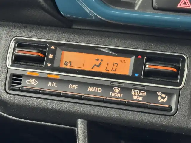 スズキ ハスラー HYBRID G 福岡県 2021(令3)年 2.7万km デニムブルー ガンメタリック 2トーン 社外ナビ（フルセグＴＶ）　/コーナーセンサー　/衝突被害軽減システム　/横滑り防止装置　/レーンキープ　/アイドリングストップ　/前席シートヒーター　/オートライト　/社外１５インチアルミホイール　/プッシュスタート