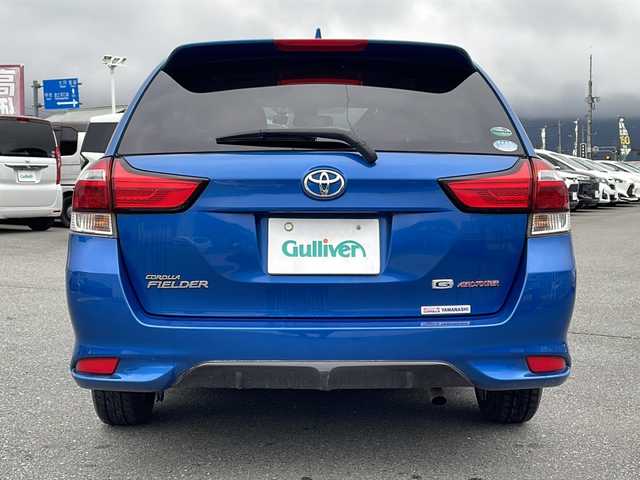 トヨタ カローラ フィールダー 1．5G エアロツアラー 山梨県 2015(平27)年 8.5万km コバルトブルーメタリック 純正ＳＤナビ　/フルセグＴＶ　/バックカメラ　/ＥＴＣ　/ＣＤ　/Ｂｌｕｅｔｏｏｔｈ　/社外ドラレコ　/ＡＢＳ　/横滑り防止装置　/レーンキープアシスト　/盗難防止装置　/オートライト　/ハロゲンヘッドライト　/スマートキー