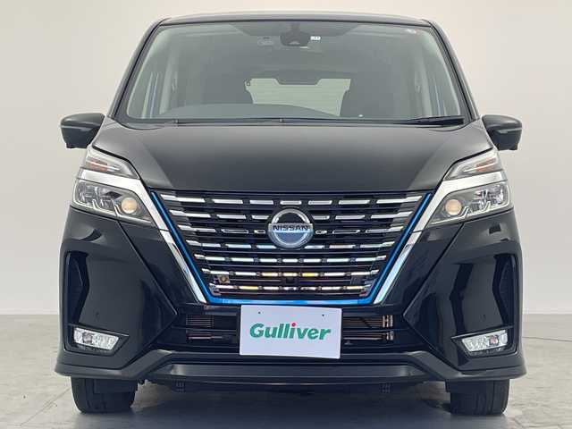 日産 セレナ e－パワー ハイウェイスター V 愛知県 2019(令1)年 4.3万km ダイヤモンドブラック プロパイロット/純正ナビ(MM319D-W)/・Bluetooth/・CD/DVD/・フルセグテレビ/アラウンドビューモニター/純正フリップダウンモニター/衝突軽減ブレーキ/レーンキープアシスト/前後コーナーセンサー/追従クルーズコントロール/パーキングアシスト/ブラインドスポットモニター/両側パワースライドドア/純正ドライブレコーダー/ＥＴＣ/スマートキー/フォグランプ