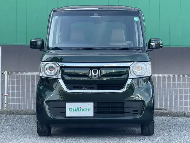 ホンダ Ｎ ＢＯＸ G EX ホンダセンシング 千葉県 2017(平29)年 1.4万km ブリティッシュグリーンP 純正SDナビ/　(フルセグTV/CD/DVD/Bluetooth/iPod)/Honda SENSING/両側パワースライド/前後コーナーセンサー/バックカメラ/CMBS/VSA/純正LEDヘッドライト/ETC/純正フロアマット/ステアリングスイッチ/オートライト/プッシュエンジンスタート/スマートキー/スペアキー
