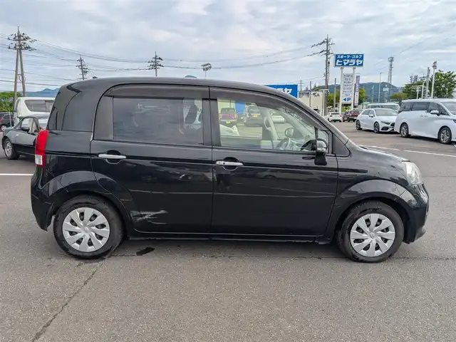 トヨタ ポルテ G 福井県 2013(平25)年 8.3万km ブラックマイカ ワンオーナー車/片側パワースライドドア/Fフォグ/横滑り防止装置/純正SDナビ/フルセグテレビ/シートヒーター/純正ホイルキャップ/純正フロアマット/スマートキー