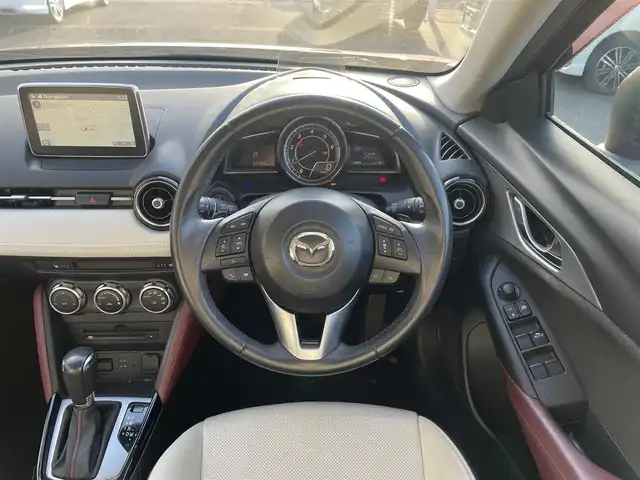 マツダ ＣＸ－３ XD ツーリング Lパッケージ 群馬県 2015(平27)年 9.4万km ソウルレッドクリスタルM (株)IDOMが運営する【じしゃロン伊勢崎店】の自社ローン専用車両になりますこちらは現金またはオートローンご利用時の価格です。自社ローンご希望の方は別途その旨お申付け下さい/純正ナビ/フルセグTV/AM/FMラジオ/DVD/CD再生/Bluetooth接続/BOSEスピーカー/バックカメラ/ブラインドスポットモニター/車線逸脱防止/衝突軽減/ヘッドアップディスプレイ/パドルシフト/ETC