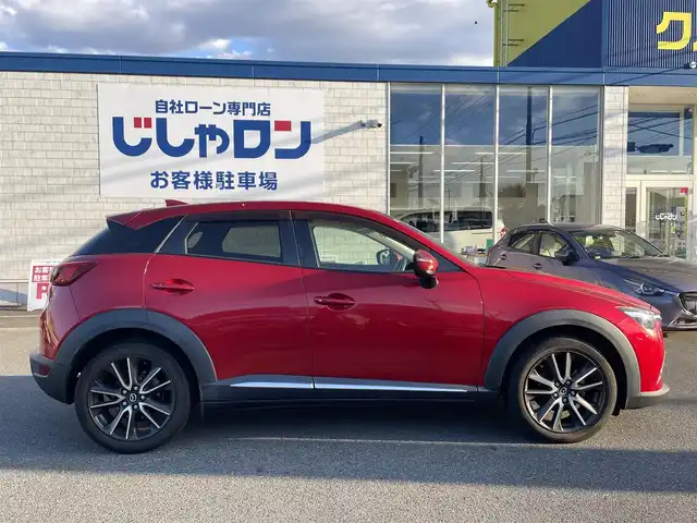 マツダ ＣＸ－３ XD ツーリング Lパッケージ 群馬県 2015(平27)年 9.4万km ソウルレッドクリスタルM (株)IDOMが運営する【じしゃロン伊勢崎店】の自社ローン専用車両になりますこちらは現金またはオートローンご利用時の価格です。自社ローンご希望の方は別途その旨お申付け下さい/純正ナビ/フルセグTV/AM/FMラジオ/DVD/CD再生/Bluetooth接続/BOSEスピーカー/バックカメラ/ブラインドスポットモニター/車線逸脱防止/衝突軽減/ヘッドアップディスプレイ/パドルシフト/ETC