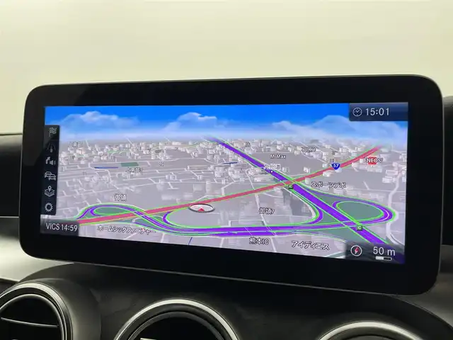 メルセデス・ベンツ Ｃ１８０ アバンギャルド AMGライン 熊本県 2019(令1)年 4.1万km ブラック 純正ナビ　/社外前後ドライブレコーダー　/全周囲カメラ　/ビルトインＥＴＣ２．０　/レーダークルーズコントロール　/アクティブステアリンググアシスト/アクティブレーンキープアシスト/アクティブパーキングアシスト/アクティブディスタンスアシスト/ブラインドスポットアシスト/前後クリアランスソナー　/前席シートヒーター　/前席パワーシート/純正フロアマット/純正１８インチAW/オートライト/LEDヘッドライト/スマートキー/プッシュスタート/スペアキー1本/取扱説明書