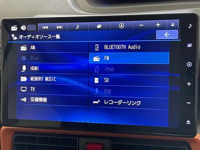 ダイハツ タント ファンクロスターボ 愛知県 2023(令5)年 1.2万km ブラックマイカメタリック/サンドベージュメタリック 純正１０型ナビ　全方位カメラ　禁煙車　シートヒーター　両側パワスラ　ナビ連動ドラレコ　ＨＤＭＩ　ＥＴＣ２．０　ルーフレール　スマアシIII　衝突軽減　追従クルコン　コーナーセンサー　ＬＥＤライト　フォグ　ツートンカラー　ドアバイザー　