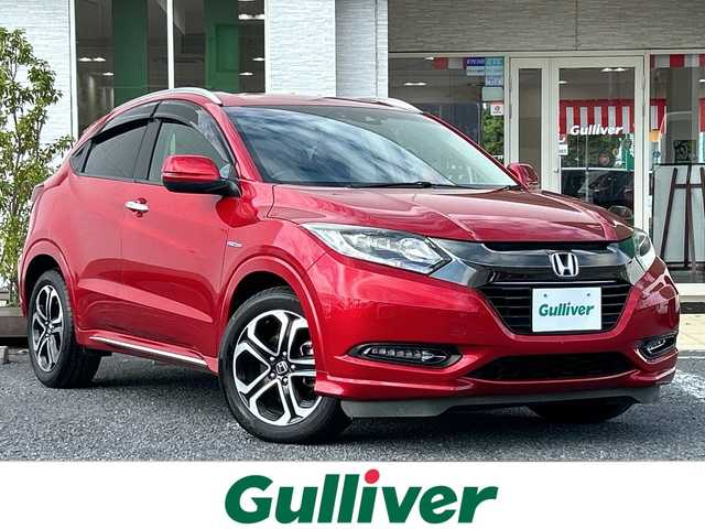 ホンダ ヴェゼル ハイブリッド Z ホンダセンシング 千葉県 2016(平28)年 4.3万km プレミアムクリスタルレッドM ７型ナビＶＸＭ－１７４ＶＦｉ　バックカメラ　ホンダセンシング　クルーズコントロール シートヒーター ドラレコ　ＥＴＣ　ＬＥＤヘッドライト　フロントフォグランプ　プレイミアムクリスタルレッドメタリック