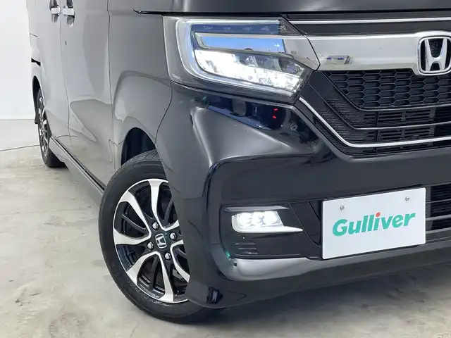 ホンダ Ｎ ＢＯＸ カスタム G L ホンダセンシング 新潟県 2018(平30)年 6万km クリスタルブラックパール 社外メモリナビ　/フルセグ　/バックカメラ　/片側パワースライドドア/純正ビルトインETC　/追従クルーズコントロール　/レーンキープアシスト　/LEDオートライト　/衝突被害軽減システム　/前方ドライブレコーダー/純正１４インチアルミホイール/ドアバイザー/ステアリングスイッチ/ECON