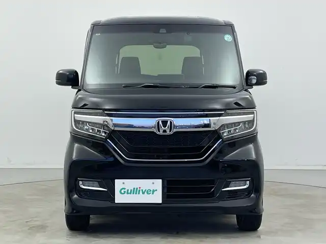 ホンダ Ｎ ＢＯＸ カスタム G L ホンダセンシング 新潟県 2018(平30)年 6万km クリスタルブラックパール 社外メモリナビ　/フルセグ　/バックカメラ　/片側パワースライドドア/純正ビルトインETC　/追従クルーズコントロール　/レーンキープアシスト　/LEDオートライト　/衝突被害軽減システム　/前方ドライブレコーダー/純正１４インチアルミホイール/ドアバイザー/ステアリングスイッチ/ECON