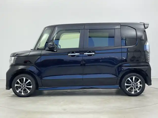 ホンダ Ｎ ＢＯＸ カスタム G L ホンダセンシング 新潟県 2018(平30)年 6万km クリスタルブラックパール 社外メモリナビ　/フルセグ　/バックカメラ　/片側パワースライドドア/純正ビルトインETC　/追従クルーズコントロール　/レーンキープアシスト　/LEDオートライト　/衝突被害軽減システム　/前方ドライブレコーダー/純正１４インチアルミホイール/ドアバイザー/ステアリングスイッチ/ECON