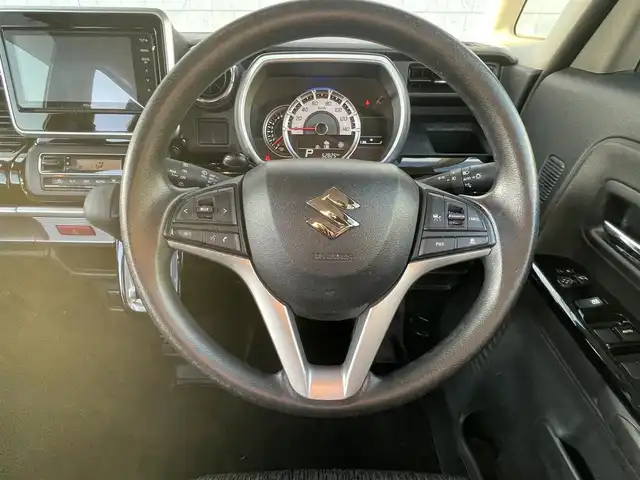 スズキ スペーシア カスタム HYBRID GS 福岡県 2020(令2)年 5.3万km ブルーイッシュブラックパール3 純正7型SDナビ【フルセグTV・CD・DVD・BT】 レーダークルコン 衝突軽減ブレーキ コーナーセンサー 社外ドライブレコーダー ETC D席シートヒーター USBポート 純正LEDヘッドライト 純正アルミホイール プッシュスタート スマートキー