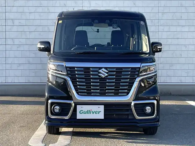 スズキ スペーシア カスタム HYBRID GS 福岡県 2020(令2)年 5.3万km ブルーイッシュブラックパール3 純正7型SDナビ【フルセグTV・CD・DVD・BT】 レーダークルコン 衝突軽減ブレーキ コーナーセンサー 社外ドライブレコーダー ETC D席シートヒーター USBポート 純正LEDヘッドライト 純正アルミホイール プッシュスタート スマートキー