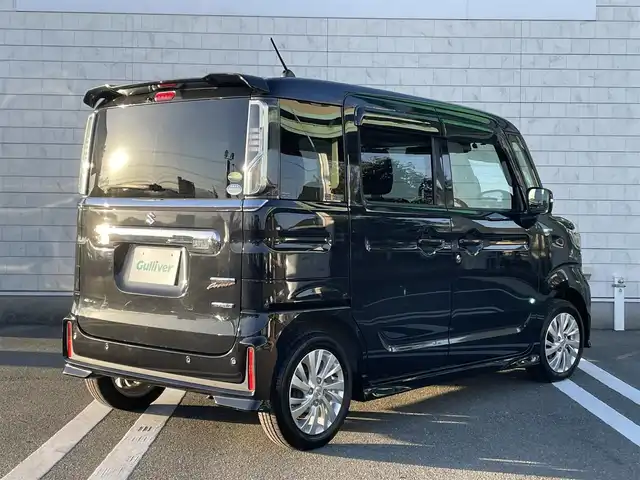 スズキ スペーシア カスタム HYBRID GS 福岡県 2020(令2)年 5.3万km ブルーイッシュブラックパール3 純正7型SDナビ【フルセグTV・CD・DVD・BT】 レーダークルコン 衝突軽減ブレーキ コーナーセンサー 社外ドライブレコーダー ETC D席シートヒーター USBポート 純正LEDヘッドライト 純正アルミホイール プッシュスタート スマートキー