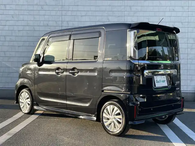 スズキ スペーシア カスタム HYBRID GS 福岡県 2020(令2)年 5.3万km ブルーイッシュブラックパール3 純正7型SDナビ【フルセグTV・CD・DVD・BT】 レーダークルコン 衝突軽減ブレーキ コーナーセンサー 社外ドライブレコーダー ETC D席シートヒーター USBポート 純正LEDヘッドライト 純正アルミホイール プッシュスタート スマートキー