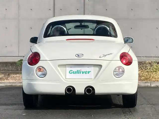 ダイハツ コペン アクティブトップ 静岡県 2010(平22)年 7.5万km ホワイトパールマイカ 社外6.1インチナビ(MDV-L300)/　AM FM CD DVD USB SD AUX ワンセグ/マニュアルエアコン/ハロゲンヘッドライト/フロントフォグランプ/リモコンキー/純正フロアマット/保証書/アクティブトップ(電動開閉ルーフ)/社外15インチアルミホイール/ターボ